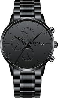 Montres analogiques avec cadran noir pour hommes, montres chronographes militaires décontractées avec bracelet en acier inoxydable pour afficher la date. La boutique en ligne DIAYTAR COTE D'IVOIRE est célèbre pour sa grande sélection de produits et ses prix concurrentiels. Les clients peuvent choisir parmi une large gamme de catégories de produits, allant des vêtements et accessoires aux produits électroniques et maison. La boutique en ligne est équipée de fonctionnalités de sécurité avancées pour garantir une expérience de shopping en ligne sécurisée.