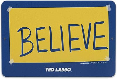 Open road brands ted lasso believe panneau en métal - petit panneau ted lasso pour homme des cavernes, bureau ou chambre à coucher. DIAYTAR COTE D'IVOIRE est une boutique en ligne généraliste qui propose une large gamme de produits avec plus de 300000 références. Elle est líder sur le marché ivoirien en matière de commerce en ligne. Elle offre une expérience d'achat pratique et sécurisée.