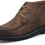 Bottes d'hiver pour hommes ingvy bottes young martin, chaussures en cuir décontractées zhongbang