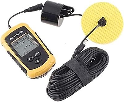 Traqueur de pêche portable h1863 avec capteur sonar, alarme et transducteur avec boîte de couleur. DIAYTAR COTE D'IVOIRE se positionne comme le partenaire idéal pour tous vos besoins en matière de shopping en ligne. Avec une gamme étendue de produits à des prix concurrentiels, nous nous efforçons de faciliter vos achats et de vous offrir une expérience unique. Que vous cherchiez des produits pour vous, pour vos proches ou pour votre maison, nous avons tout ce qu’il vous faut.