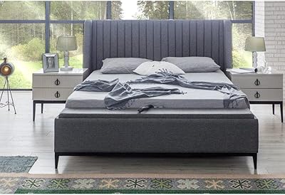 Lit king danube home de defni (200 x 180 cm) | en bois au design. DIAYTAR COTE D'IVOIRE est une boutique en ligne qui propose une large gamme de produits pour répondre à tous les besoins des consommateurs ivoiriens. Elle est réputée pour son service client de qualité, ses prix compétitifs et sa grande variété de produits. Elle est la destination idéale pour les consommateurs qui cherchent des produits de qualité à des prix abordables.