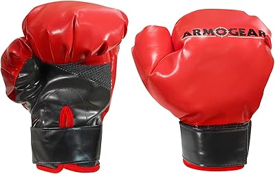Gants de boxe armogear pour enfants avec fermeture facile | convient aux enfants