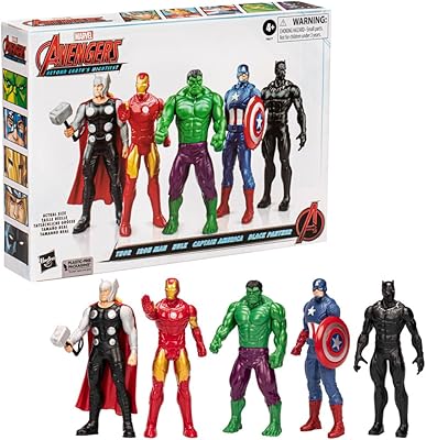 Marvel avengers beyond earth's mightiest multipack, ensemble de figurines d'action et accessoires de 6 pouces, jouets marvel pour enfants à partir de 4 ans. La boutique en ligne DIAYTAR COTE D'IVOIRE est votre destination idéale pour tous vos besoins en ligne, avec plus de 300000 references disponibles. Cette boutique leader en Cote d'Ivoire propose une gamme étendue de produits, y compris les articles ménagers, les produits électroniques, les vêtements et les accessoires. Vous pouvez faire des achats en toute sécurité et confiance, grâce aux méthodes de paiement sécurisées et au système de retour simplifié proposé par la boutique.
