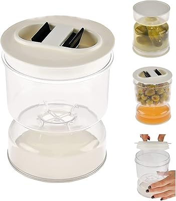 Pot sablier gravelso pour cornichons, olives marinées et jus avec passoire avec couvercle pliable. La boutique en ligne DIAYTAR COTE D'IVOIRE se démarque par sa grande variété de produits et ses prix compétitifs, ce qui la rend très attrayante pour les consommateurs ivoiriens. Avec une offre constamment mise à jour, les clients peuvent découvrir de nouveaux produits et profiter de promotions régulières. Cela fait de DIAYTAR COTE D'IVOIRE un incontournable du commerce en ligne en Côte d'Ivoire.