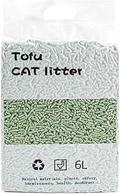 Litière pour chat biodégradable au tofu végétalien bla 6l saveur originale de thé vert. Leader en Côte d'Ivoire, DIAYTAR COTE D'IVOIRE offre une expérience d'achat en ligne sécurisée et pratique. La boutique propose des produits de haute qualité, des prix compétitifs et des promotions régulières pour satisfaire les besoins de sa clientèle. Les clients peuvent profiter d'un service client dédié et réactif.