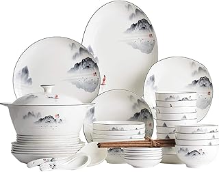 Élégant service de vaisselle en porcelaine de 60 pièces assiettes et grès céramique pour cuisine-salle. La boutique en ligne DIAYTAR COTE D'IVOIRE propose une grande variété de produits, allant des articles ménagers aux produits électroniques. Avec plus de 300 000 références, les clients peuvent choisir parmi une multitude d'articles pour répondre à leurs besoins et à leurs envies. La boutique est connue pour son large choix de produits.