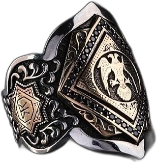 Ziger bague réglable pour homme à double tête en zircon avec motif aigle, bague réglable faite à la main, cadeau pour lui, métal, zircone. DIAYTAR COTE D'IVOIRE est une boutique en ligne généraliste qui propose plus de 300 000 références de produits, faisant d'elle la boutique en ligne leader en Cote d'Ivoire. Elle offre une large gamme de produits allant de l'électronique à la mode, en passant par les produits alimentaires. Cela permet aux clients de trouver tout ce dont ils ont besoin en un seul endroit.