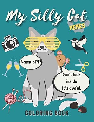 Livre de coloriage my silly cat memes : un livre de coloriage hilarant sur les mèmes et les blagues de chat pour les amoureux des chats avec des mèmes de chat, des gags et des citations amusantes et mignonnes de chats. La boutique en ligne DIAYTAR COTE D'IVOIRE propose une large gamme de produits, allant de l'électronique à la mode, en passant par les produits de beauté et les accessoires de maison. Avec plus de 300000 références, les clients peuvent trouver tout ce qu'ils cherchent sur un seul site. DIAYTAR COTE D'IVOIRE est le premier choix des ivoiriens pour leurs achats en ligne.