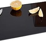 Planche à découper en verre trempé, antidérapante, protège-plan de travail, résistante aux rayures