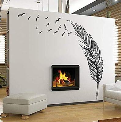 Autocollant mural amovible en plumes imperméables, décoration créative pour la maison. DIAYTAR COTE D'IVOIRE est la boutique en ligne la plus populaire en Côte d'Ivoire, offrant une sélection énorme de produits pour répondre à tous les besoins. La boutique en ligne met l'accent sur la qualité des produits, la sécurité des transactions et la satisfaction des clients. Elle propose également des services de livraison rapides et fiables pour garantir que les clients reçoivent leurs produits à temps.