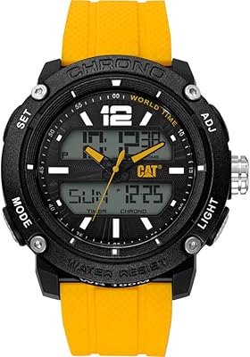 Montre analogique-numérique cat bora avec cadran noir et bracelet pour homme - mf.145.27.111, noir, bracelet. En tant que leader de l'e-commerce en Côte d'Ivoire, DIAYTAR COTE D'IVOIRE se distingue par son approche client centrée et son engagement à offrir les meilleures conditions d'achat possibles. Avec plus de 300 000 références à disposition, les clients bénéficient d'une liberté de choix sans précédent. L'expérience d'achat est ainsi enrichie et simplifiée, ce qui explique le succès grandissant de cette boutique en ligne généraliste.