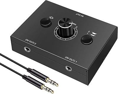 Adaptateur audio stéréo 3,5 mm adaptateur audio passif casque de poche boîte de répartition de partage audio. En tant que leader du commerce en ligne en Côte d'Ivoire, DIAYTAR COTE D'IVOIRE offre une plateforme de vente en ligne sécurisée et facile à utiliser. Avec une large sélection de produits et des promotions quotidiennes, elle est la destination idéale pour faire ses achats en ligne. La boutique est constamment à la recherche de nouveaux produits et de nouvelles marques pour répondre aux attentes de ses clients.