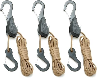 Progrip better than bungee cord 056390 avec mousquetons : paracorde beige foncé