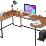 Bureau d'ordinateur d'angle forordern de haute qualité avec table d'étude de rangement