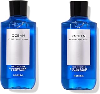 Bath and body works nettoyant cheveux, visage et corps 3 en 1 pour hommes - pack économique de 2 - pleine taille (océan). Avec plus de 300 000 références à disposition, DIAYTAR COTE D'IVOIRE présente une offre diverse et riche, répondant aux besoins des clients les plus exigeants. La boutique mise sur l'innovation et la qualité, avec des produits sélectionnés avec soin pour garantir la satisfaction de ses clients. C'est donc la boutique idéale pour ceux qui recherchent une expérience de shopping en ligne complète et fiable.