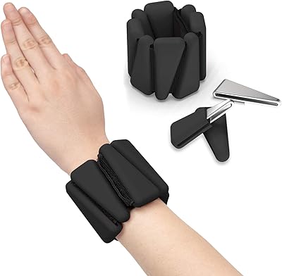Poids de poignet réglables pour femmes bande silicone pour hommes et poids