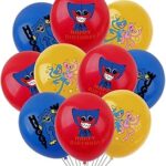 Ballons pistzy playtime poppy paquet de 30 ballons huggie woogie décorations