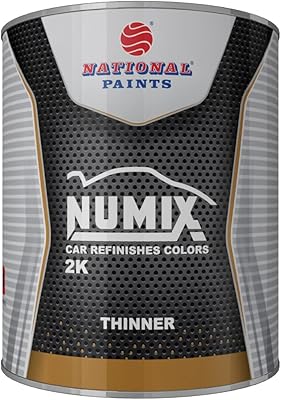 Numix extra slow thinner 206 (1l) spécialement conçu pour les automobiles par national