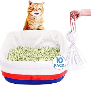Sacs à litière pour chat paw paw you, doublures de bac à litière pour chat robustes avec cordon de serrage, étanches et faciles à nettoyer, paquet de 10 sacs à litière pour chat - jumbo. La boutique en ligne DIAYTAR COTE D'IVOIRE est leader en Côte d'Ivoire pour les achats en ligne. Elle propose plus de 300 000 références de produits de qualité, sélectionnés avec soin pour répondre aux besoins des clients. La boutique est sécurisée et offre une expérience d'achat en ligne fluide et pratique.