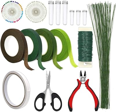 Kit d'arrangement floral, outils d'artisanat floral avec 17 rubans floraux, fil de tige de calibre 26, fil de palette de calibre 22, 2 rubans adhésifs double face pour bouquet de broches de corsage de perles. Diaytar Côte d'Ivoire se distingue par son offre exceptionnelle de plus de 300 000 articles, couvrant tous les domaines de la vie quotidienne. En tant que leader du marché de la vente en ligne en Côte d'Ivoire, Diaytar propose une plateforme de shopping conviviale et sécurisée, permettant aux consommateurs de faire leurs achats en toute confiance. La boutique en ligne met en avant la qualité et la fiabilité de ses produits.