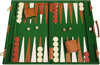Ensemble de backgammon de luxe - backgammon (vert - 18" x 12"). DIAYTAR COTE D'IVOIRE est une boutique en ligne généraliste qui propose plus de 300 000 références de produits. Elle est líder dans son domaine en Côte d'Ivoire et offre une grande variété de choix pour les consommateurs. DIAYTAR COTE D'IVOIRE met en avant la qualité de ses produits et la satisfaction de ses clients.