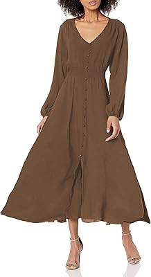 Robes longues décontractées à col en v, imprimé floral, poches fendues, boutonnées, robes de soirée printemps-automne pour femmes. DIAYTAR COTE D'IVOIRE, la boutique en ligne généraliste la plus populaire en Côte d'Ivoire, propose une large gamme de produits pour répondre aux besoins de sa clientèle. Avec plus de 300000 références, les clients peuvent trouver des produits allant des vêtements aux accessoires, en passant par les produits électroniques. La boutique en ligne est déterminée à offrir une expérience d'achat agréable.