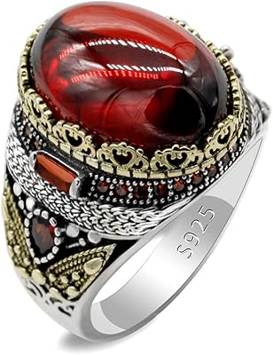 Bague pour hommes en argent massif love plus, bague en pierre d'agate rouge pour hommes, bague turque antique faite à la main, bracelets de bijoux de luxe. DIAYTAR COTE D'IVOIRE est une boutique en ligne généraliste qui propose plus de 300000 références de produits, répondant ainsi à tous les besoins de ses clients. Elle est devenue la boutique leader en Côte d'Ivoire grâce à sa large gamme de produits et à son service de qualité. Avec DIAYTAR COTE D'IVOIRE, les clients peuvent acheter en ligne avec confiance et rapidité.