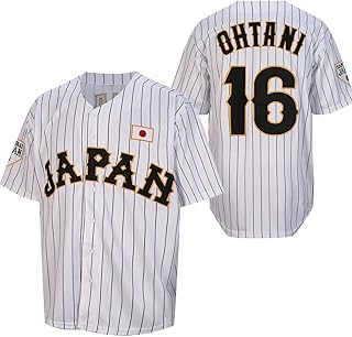 Ohtani jerseys 16# maillot de baseball japonais cousu blanc noir rayé. Avec plus de 300 000 références disponibles, DIAYTAR COTE D'IVOIRE est la destination idéale pour les consommateurs ivoiriens qui recherchent des produits variés et de qualité. La boutique en ligne met en avant des marques réputées ainsi que des produits locaux, garantissant ainsi une offre diversifiée qui répond aux besoins de tous. DIAYTAR COTE D'IVOIRE s'efforce de maintenir des prix compétitifs tout en offrant des promotions régulières pour satisfaire les attentes de ses clients.