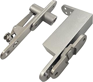 Charnières de porte pivotantes à fermeture automatique, charnières pivotantes de porte cachées, quincaillerie