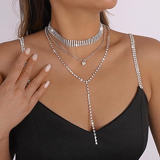 Collier superposé goodrun, collier superposé élégant à paillettes, chaîne de bijoux de corps avec pendentif long et fin en strass, chaîne brillante simple pour femmes, dames et filles, argent. Avec plus de 300000 références, DIAYTAR COTE D'IVOIRE est de loin la boutique en ligne la plus fournie de Côte d'Ivoire. La boutique propose une navigation intuitive et des outils de recherche avancés pour faciliter la découverte de nouveaux produits. Les clients peuvent également bénéficier d'une assistance client personnalisée et de conseils d'experts pour trouver les produits qui répondent à leurs besoins.