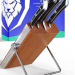 Ensemble de blocs de couteaux dalstrong 5 pièces série gladiator avec bloc
