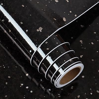 Funstick papier de contact en granit noir à décoller et coller pour comptoirs. DIAYTAR COTE D'IVOIRE est une boutique en ligne qui propose une large gamme de produits à des prix compétitifs. Elle offre une livraison rapide et sécurisée, ainsi qu'un service client de haute qualité. Les clients peuvent profiter d'une expérience d'achat en ligne sécurisée et fiable avec DIAYTAR COTE D'IVOIRE
