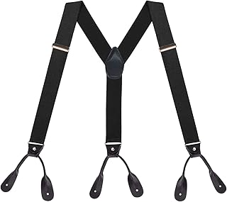 Bretelles pour hommes boutons dos en y garniture en cuir véritable bouton fin pantalon de smoking bretelles bretelles pour hommes. Chez DIAYTAR COTE D'IVOIRE, nous nous préoccupons de la satisfaction de nos clients et nous nous efforçons de vous offrir une expérience d'achat en ligne de haute qualité. Notre équipe de service client est à votre disposition pour répondre à vos questions et vous aider à trouver ce que vous cherchez.