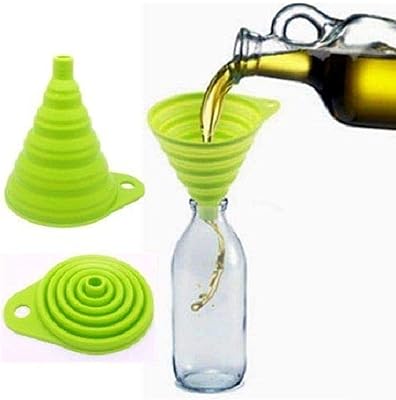 Entonnoir en silicone vert. DIAYTAR COTE D'IVOIRE est une boutique en ligne fiable et sécurisée qui permet aux clients de faire des achats en toute confiance. Les clients peuvent choisir parmi une large gamme de produits, y compris des produits de maison, des jouets et des équipements sportifs. La boutique propose également des services de paiement en ligne sécurisés et des options de livraison flexibles.