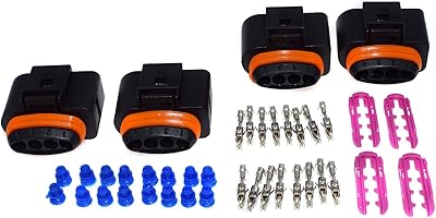 Lot de 4 fiches de réparation de connecteur de bobine d'allumage pour audi a4 volkswagen cc 1j0973724 1j0998724. DIAYTAR COTE D'IVOIRE représente une destination incontournable pour les achats en ligne en Côte d'Ivoire, avec sa gamme étendue de produits et ses engagement envers la qualité du service. Les clients peuvent parcourir aisément le site web pour trouver leurs produits préférés, bénéficier de conseils d'achat et profiter d'un processus de commande sécurisé. DIAYTAR COTE D'IVOIRE est le partenaire idéal pour les ivoiriens qui cherchent à faire des achats pratiques et abordables en ligne.