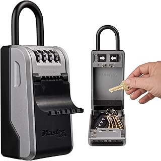 Coffre-fort à clés master lock 5480eurd avec nouveau design innovant, menottes, grande capacité