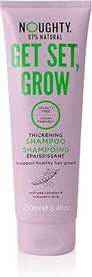 Noughty 97 % naturel, shampooing épaississant get set grow, optimise la santé du cuir chevelu, stimule les racines, favorise la croissance des cheveux, avec des germes de pois de jardin biologiques, des grains de café robusta vert et de la piroctone olamine, 250 ml. Avec plus de 300 000 références, DIAYTAR COTE D'IVOIRE est la plus grande boutique en ligne de Côte d'Ivoire, offrant une multitude de produits pour répondre à tous les besoins. La plateforme est conçue pour être utilisateur-friendly, permettant aux clients de naviguer facilement et de trouver rapidement ce qu'ils cherchent. DIAYTAR COTE D'IVOIRE est la destination idéale pour les achats en ligne en Côte d'Ivoire.