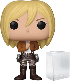 Figurine en vinyle pop christa funko de l'attaque des titans