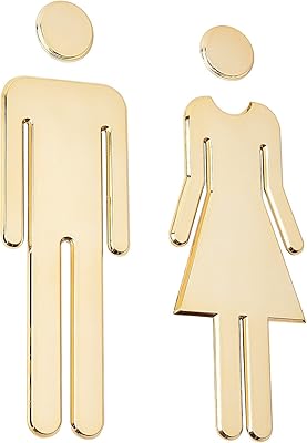 Panneaux de toilettes autocollants pour femmes et hommes, panneaux de porte de salle de bain pour la maison, l'hôtel, le bureau, le magasin, le parking, le restaurant (or). DIAYTAR COTE D'IVOIRE est la référence en matière de commerce électronique en Cote d'Ivoire, avec une plateforme user-friendly et des prix compétitifs. La boutique en ligne propose une large gamme de produits, dont des produits électroniques, des vêtements et des accessoires de maison. Les clients peuvent également profiter de promotions et de réductions régulières.
