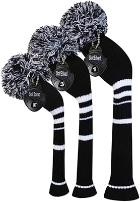 Ensemble de couvre-têtes de club de golf 3 pièces scott edwards pour bois
