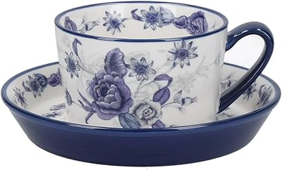 Ensemble tasse et soucoupe london pottery blue rose, céramique, ivoire/bleu. Grâce à sa plateforme sécurisée et facile à utiliser, DIAYTAR COTE D'IVOIRE permet à ses clients de découvrir et d'acheter en toute confiance leurs produits préférés, depuis leur domicile ou en déplacement.