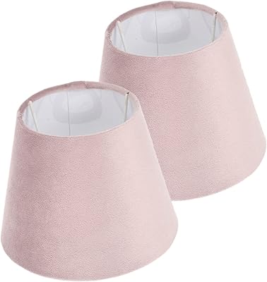 2 pièces lifecomy abat-jour en velours petite lampe abat-jour cloche pour lampes