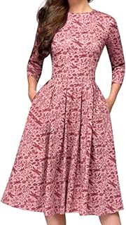 Robe trapèze classique pour femme, robe de soirée élégante de vestidos, rose, l