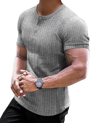 Muscle cmdr chemise henley côtelée pour hommes t-shirt décontracté à manches longues en coton coupe ajustée. La boutique en ligne DIAYTAR COTE D'IVOIRE propose également des promotions et des offres spéciales régulières pour fidéliser sa clientèle et attirer de nouveaux clients. Les consommateurs peuvent profiter de ces avantages pour acheter leurs produits préférés à des prix encore plus bas. L'engagement de l'entreprise envers la satisfaction du client et l'innovation technologique la positionne comme un acteur majeur du commerce électronique en Côte d'Ivoire.
