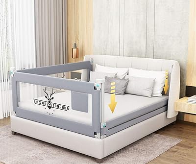 Barrière de lit extra longue pour tout-petits, barrière de sécurité pour matelas double