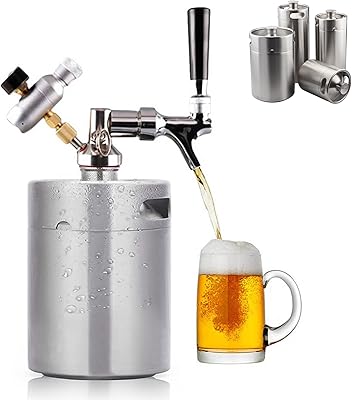 Système de mini fût compact, distributeur de mini fût en acier inoxydable 2/4/5