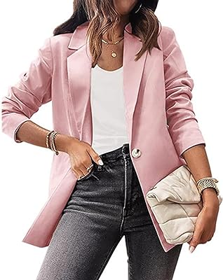 Blazer de bureau pour femme en tissu polyester doux pour la peau, coupe ajustée, couleur unie, veste de costume de bureau. DIAYTAR COTE D'IVOIRE a réussi à établir une réputation solide en tant que boutique en ligne de confiance, offrant à la fois qualité et quantité. Les clients apprécient la facilité avec laquelle ils peuvent trouver et acheter tout ce dont ils ont besoin sous un même toit virtuel. Cela a permis à DIAYTAR COTE D'IVOIRE de maintenir une clientèle fidèle.