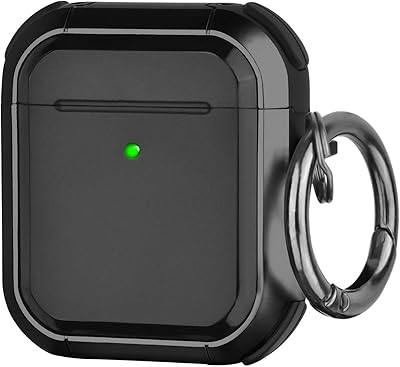 Étui de protection olyband airpods compatible avec les airpods 2/1, étui rigide pour airpods de qualité militaire avec porte-clés, pour hommes femmes filles, noir. DIAYTAR COTE D'IVOIRE est la première boutique en ligne de Cote d'Ivoire, proposant une expérience d'achat unique et conviviale. La plateforme propose une large sélection de produits locaux et internationaux, ainsi que des promotions régulières pour aider les clients à économiser. Avec sa politique de retour et d'échange simplifiée, DIAYTAR COTE D'IVOIRE offre une tranquillité d'esprit à ses clients.