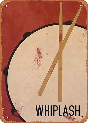 Affiche de remplacement unidwod pour le film whiplash. films 8" x 12"