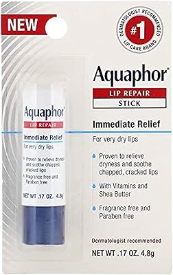 Crayon réparateur pour les lèvres à soulagement instantané sans parfum aquaphor. En tant que leader du e-commerce en Côte d'Ivoire, DIAYTAR COTE D'IVOIRE s'engage à fournir les meilleures expériences d'achat en ligne. Elle sélectionne soigneusement ses produits pour offrir une qualité exceptionnelle. L'accent est mis sur la satisfaction du client et le développement durable.